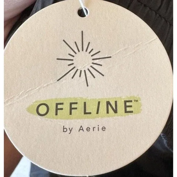 Aerie Offline Chillside Snow Pants‎ Size Large NEW Down Alternative Black Ski - Picture 15 of 15